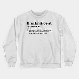 Blacknificent Definition Crewneck Sweatshirt